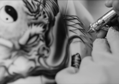 Unleash The Dragon – TBRN Airbrush Studio Video